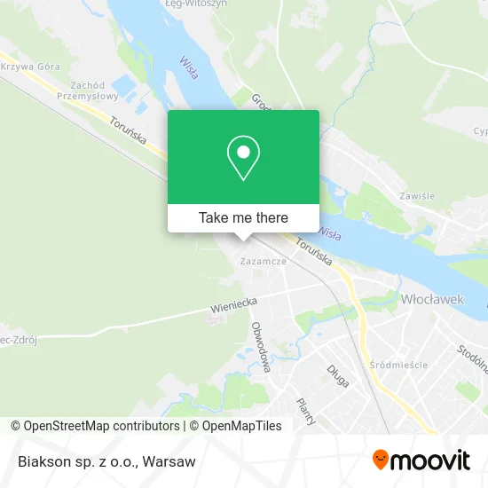 Карта Biakson sp. z o.o.