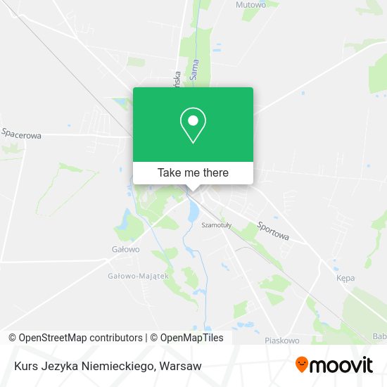 Kurs Jezyka Niemieckiego map