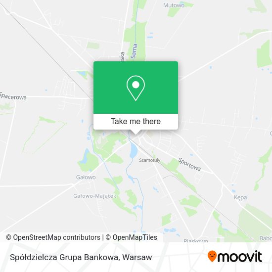 Spółdzielcza Grupa Bankowa map