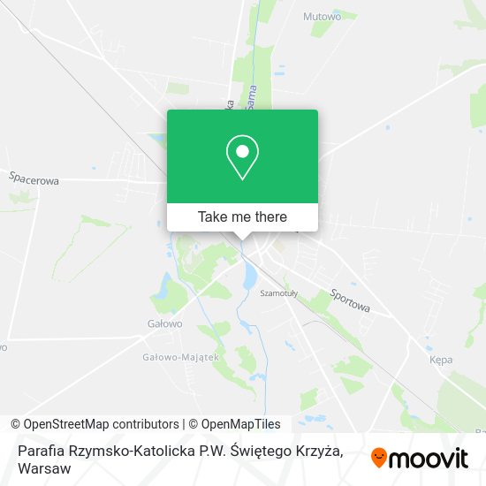 Parafia Rzymsko-Katolicka P.W. Świętego Krzyża map