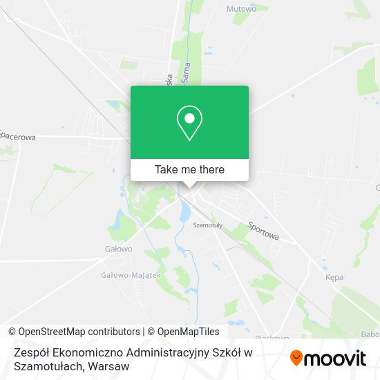 Zespół Ekonomiczno Administracyjny Szkół w Szamotułach map