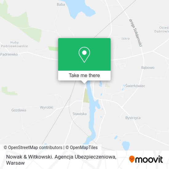 Nowak & Witkowski. Agencja Ubezpieczeniowa map