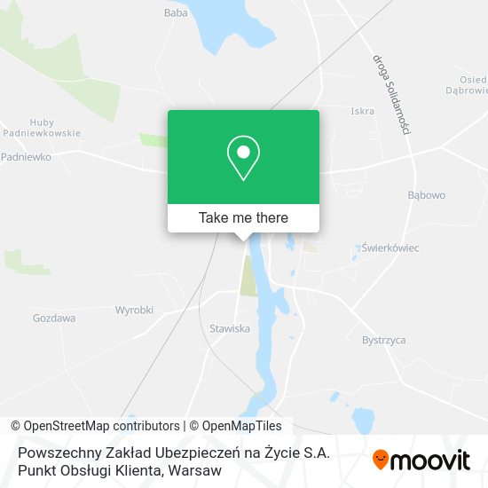 Powszechny Zakład Ubezpieczeń na Życie S.A. Punkt Obsługi Klienta map