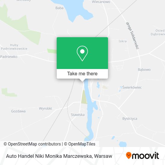 Auto Handel Niki Monika Marczewska map