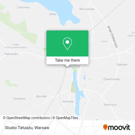 Studio Tatuażu map