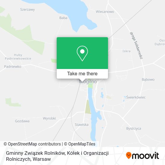 Gminny Związek Rolników, Kółek i Organizacji Rolniczych map