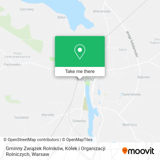 Gminny Związek Rolników, Kółek i Organizacji Rolniczych map