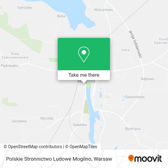 Polskie Stronnictwo Ludowe Mogilno map