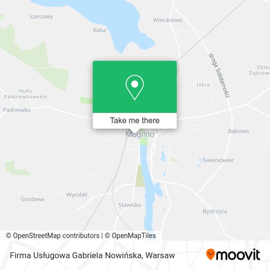 Firma Usługowa Gabriela Nowińska map