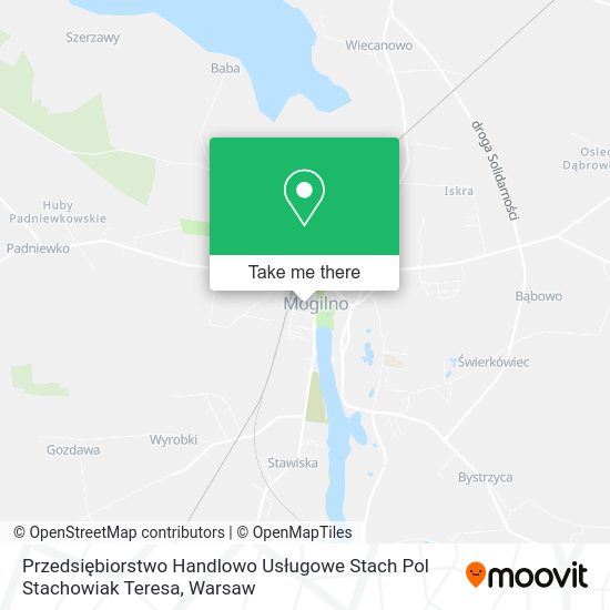 Przedsiębiorstwo Handlowo Usługowe Stach Pol Stachowiak Teresa map