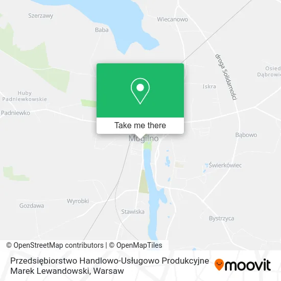 Przedsiębiorstwo Handlowo-Usługowo Produkcyjne Marek Lewandowski map