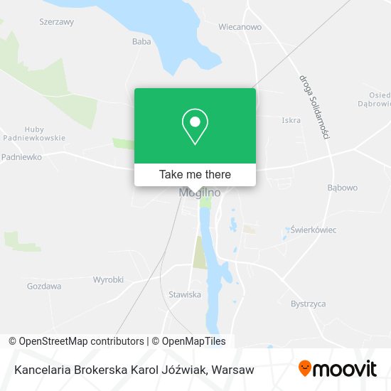 Kancelaria Brokerska Karol Jóźwiak map