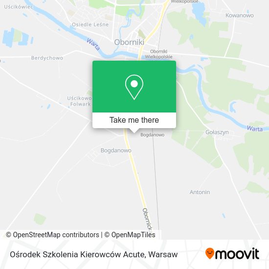 Ośrodek Szkolenia Kierowców Acute map