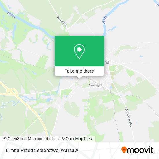 Limba Przedsiębiorstwo map