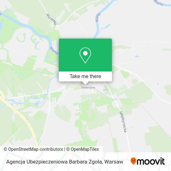 Agencja Ubezpieczeniowa Barbara Zgoła map