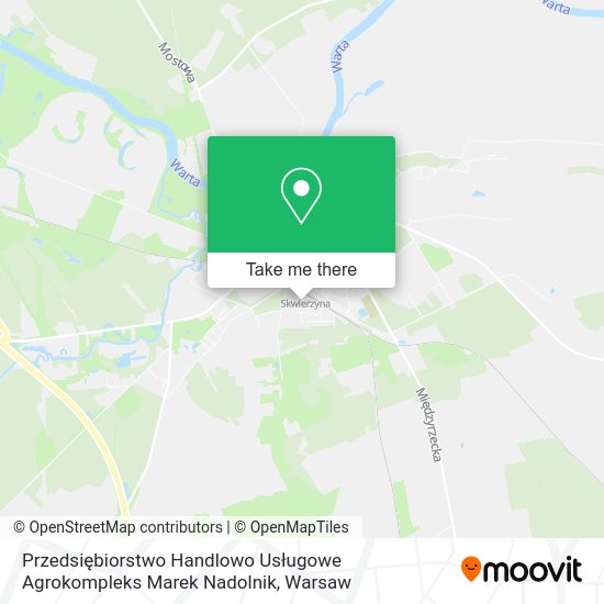 Przedsiębiorstwo Handlowo Usługowe Agrokompleks Marek Nadolnik map