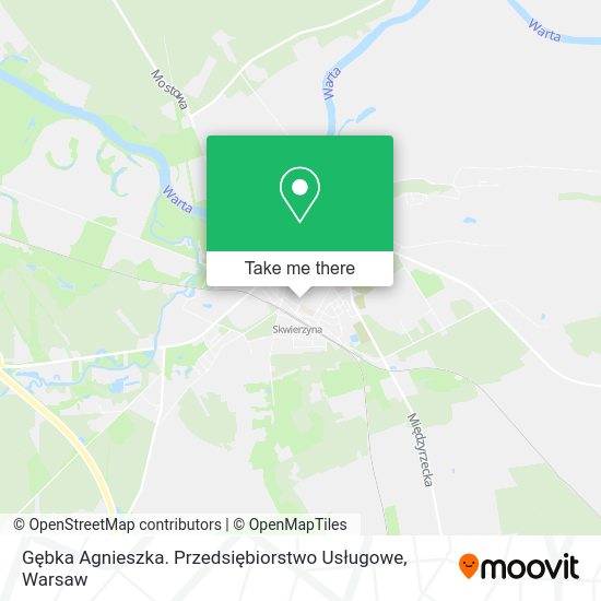 Gębka Agnieszka. Przedsiębiorstwo Usługowe map