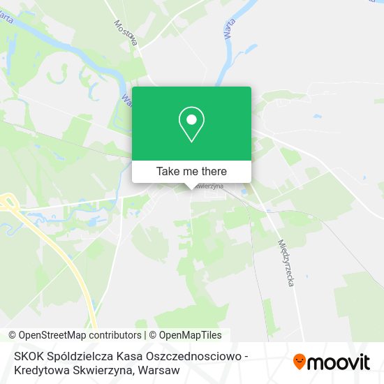 Карта SKOK Spóldzielcza Kasa Oszczednosciowo - Kredytowa Skwierzyna