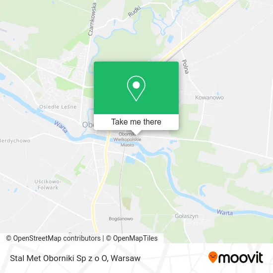 Карта Stal Met Oborniki Sp z o O