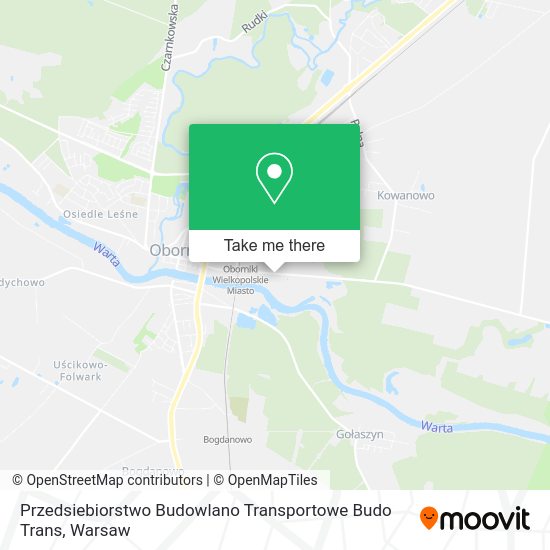 Карта Przedsiebiorstwo Budowlano Transportowe Budo Trans