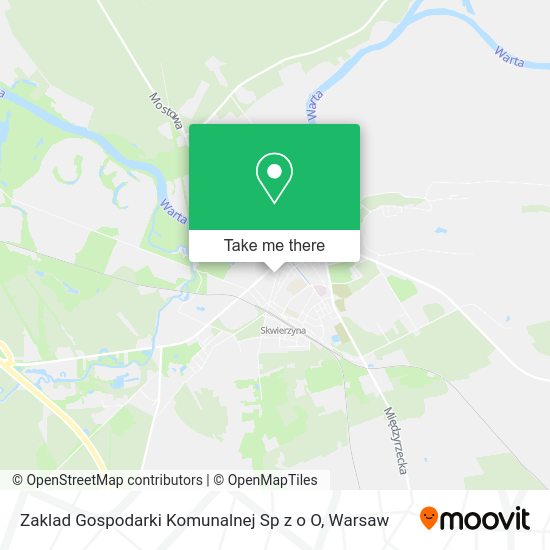 Zaklad Gospodarki Komunalnej Sp z o O map