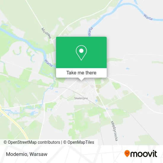 Карта Modemio