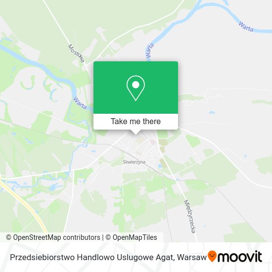 Przedsiebiorstwo Handlowo Uslugowe Agat map