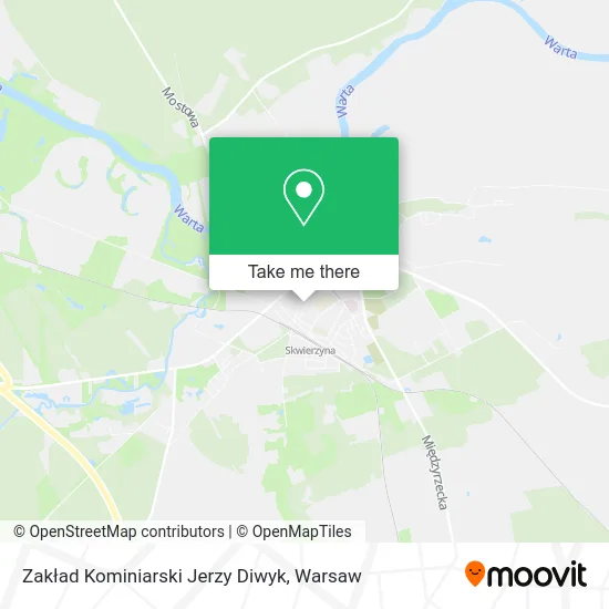 Zakład Kominiarski Jerzy Diwyk map
