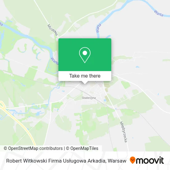 Robert Witkowski Firma Usługowa Arkadia map