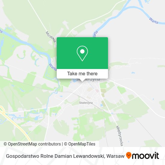 Gospodarstwo Rolne Damian Lewandowski map