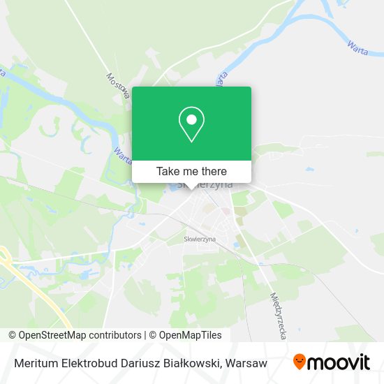 Meritum Elektrobud Dariusz Białkowski map