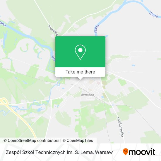 Zespół Szkół Technicznych im. S. Lema map