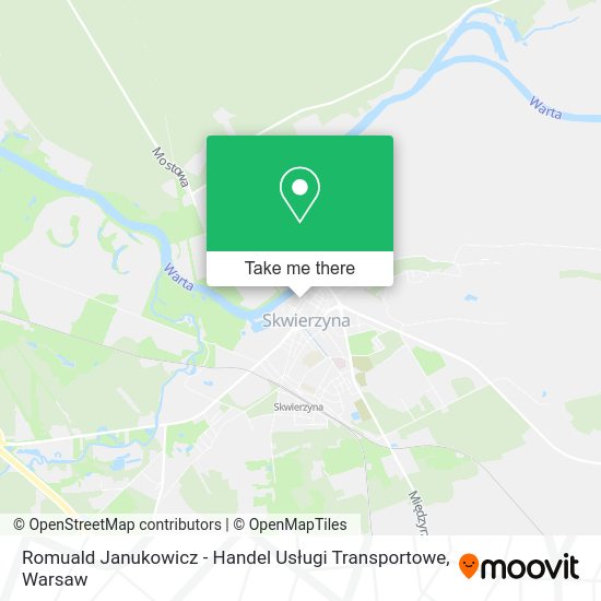 Romuald Janukowicz - Handel Usługi Transportowe map