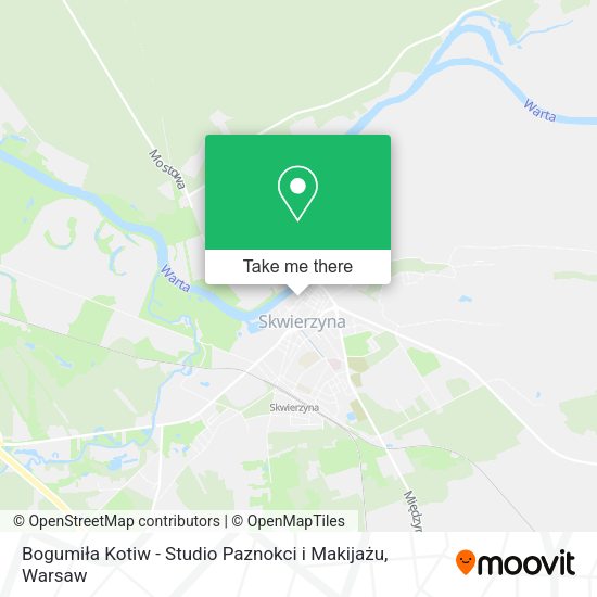 Bogumiła Kotiw - Studio Paznokci i Makijażu map