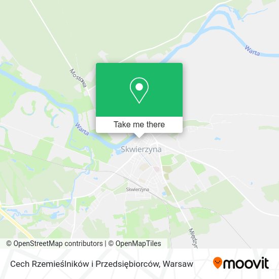 Cech Rzemieślników i Przedsiębiorców map