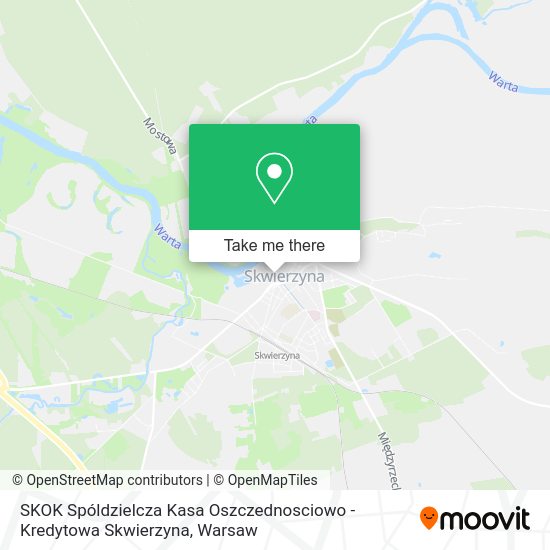 Карта SKOK Spóldzielcza Kasa Oszczednosciowo - Kredytowa Skwierzyna