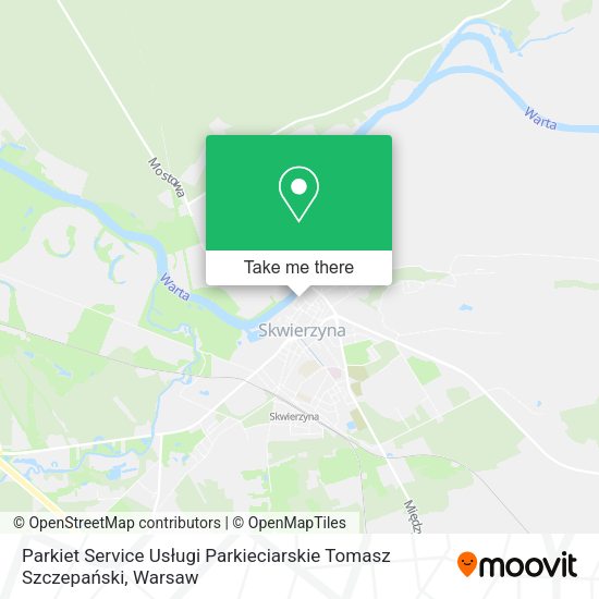 Parkiet Service Usługi Parkieciarskie Tomasz Szczepański map