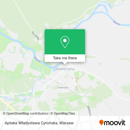 Apteka Władysława Cyrońska map