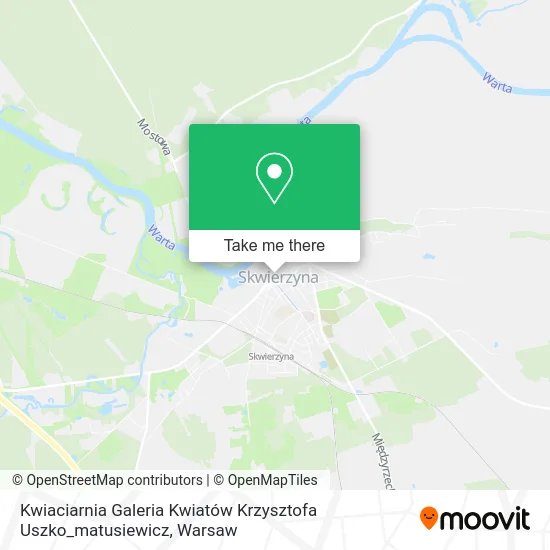 Kwiaciarnia Galeria Kwiatów Krzysztofa Uszko_matusiewicz map