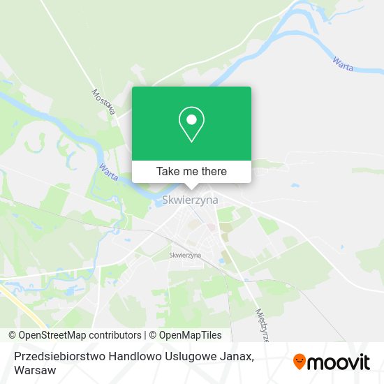 Przedsiebiorstwo Handlowo Uslugowe Janax map