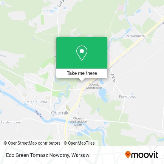 Eco Green Tomasz Nowotny map