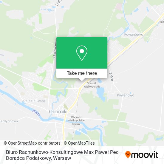 Biuro Rachunkowo-Konsultingowe Max Paweł Pec Doradca Podatkowy map