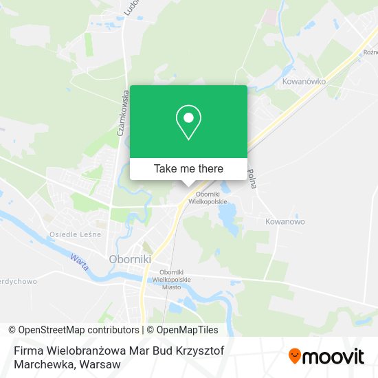 Firma Wielobranżowa Mar Bud Krzysztof Marchewka map