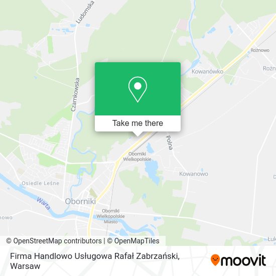 Firma Handlowo Usługowa Rafał Zabrzański map