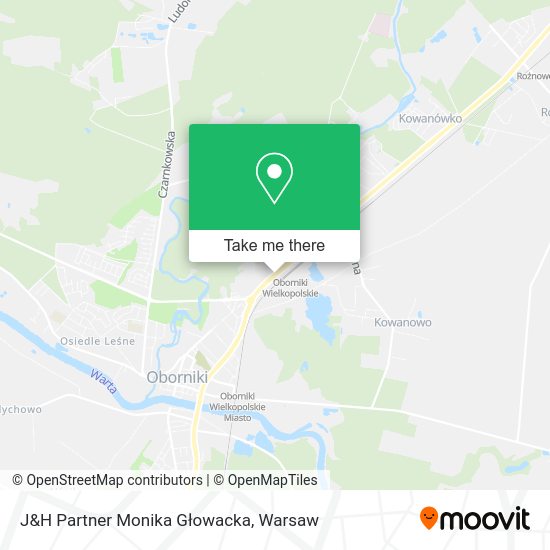 J&H Partner Monika Głowacka map