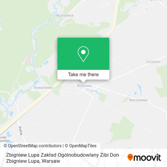 Zbigniew Lupa Zakład Ogólnobudowlany Zibi Don Zbigniew Lupa map