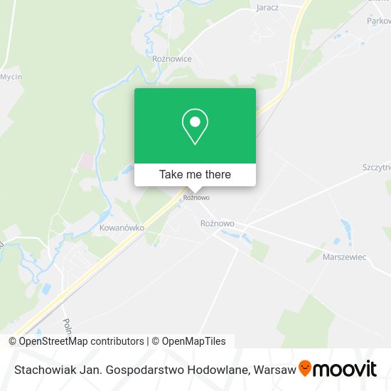 Stachowiak Jan. Gospodarstwo Hodowlane map