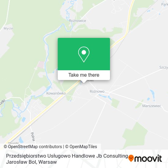 Przedsiębiorstwo Usługowo Handlowe Jb Consulting Jarosław Bol map