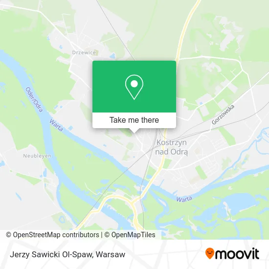 Карта Jerzy Sawicki Ol-Spaw