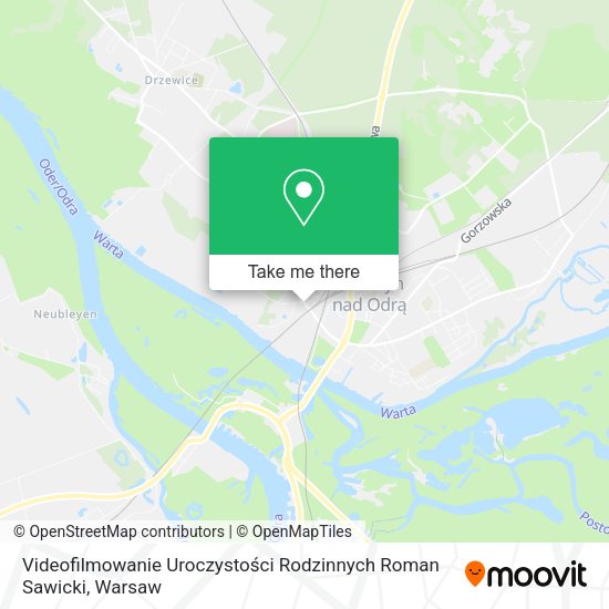 Videofilmowanie Uroczystości Rodzinnych Roman Sawicki map